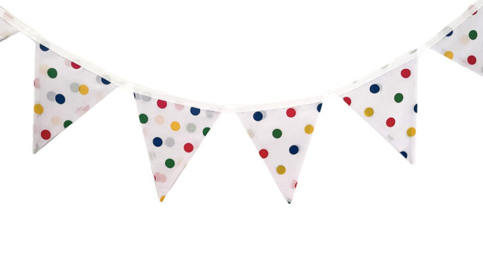 Coloured Circles Bunting