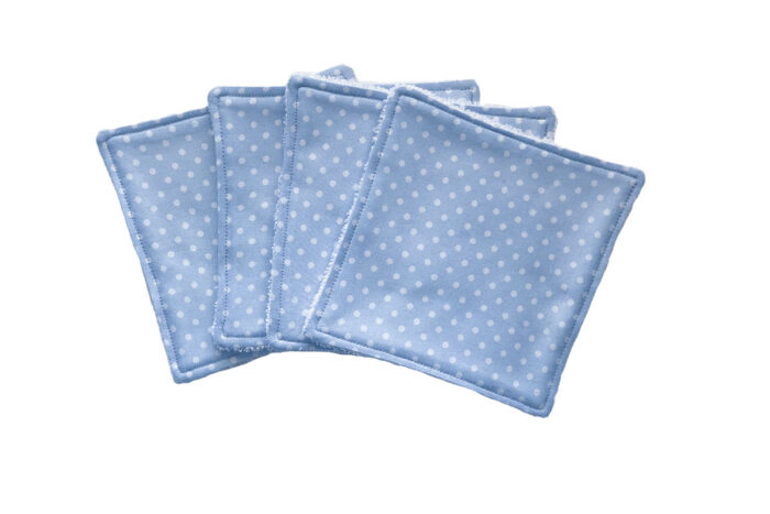 Baby Wipes Blue Spots