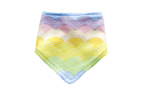 Handmade Baby Bib Rainbows
