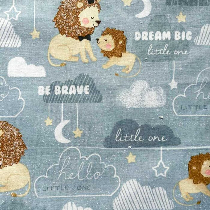 Mini Cushion Brave Lion