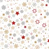 Christmas Gift Wrap Snowflakes Mixed