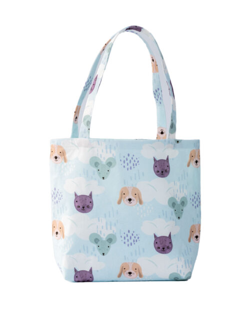 Childrens Tote Bag Cats-Dogs