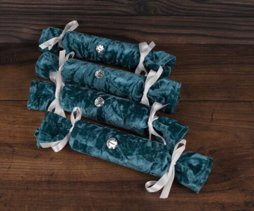 Christmas Crackers Blue Velvet