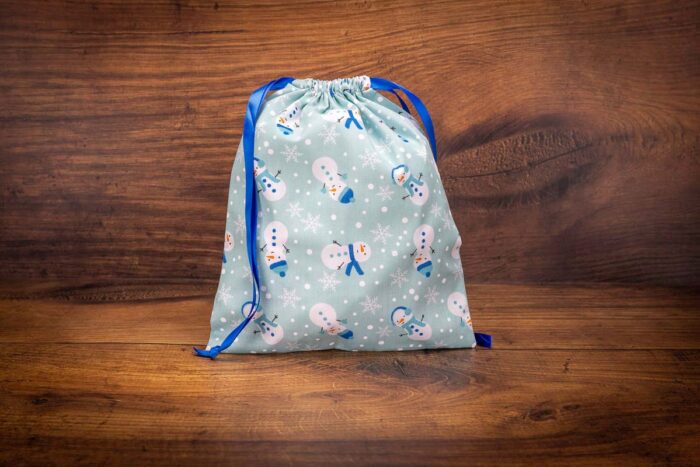 Christmas Gift Bag Snowflakes