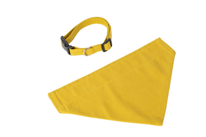 Dogs Gift Set Plain Mustard