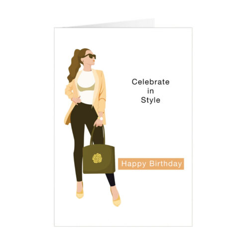 Birthday Card Celebrate in Style