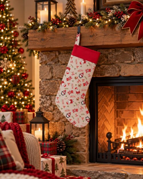 Christmas Stocking Santas & Penguins