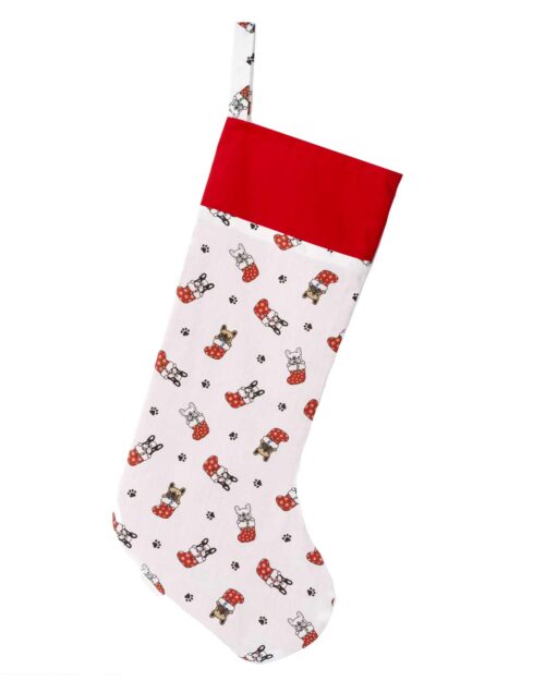 Christmas Stocking Cute Puppies