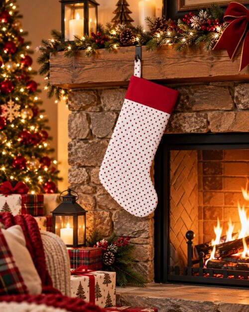 Christmas-Stocking-Red-Stars-CST037