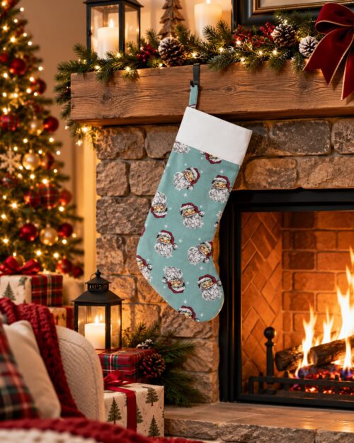 Christmas-Stocking-Santa-Claus-CST042.