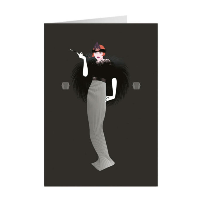 Art Deco Blank Card