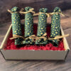 Christmas Crackers Stars Green