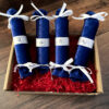 Christmas Crackers Velvet Blue
