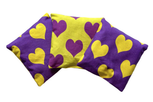 Lavender Sachets Hearts Purple