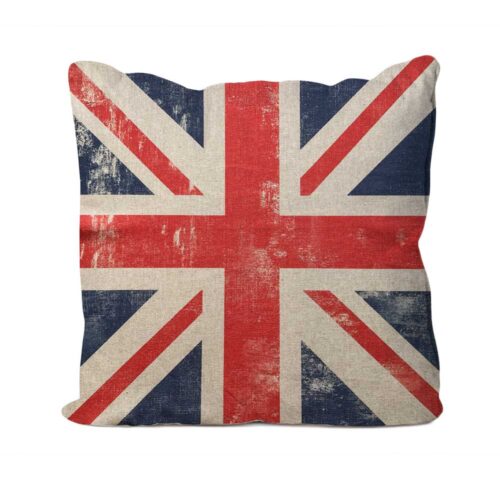 Union Jack Linen Cushion