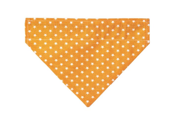 Dog Bandana Stars Orange