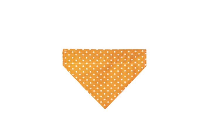 Dog Bandana Stars Orange