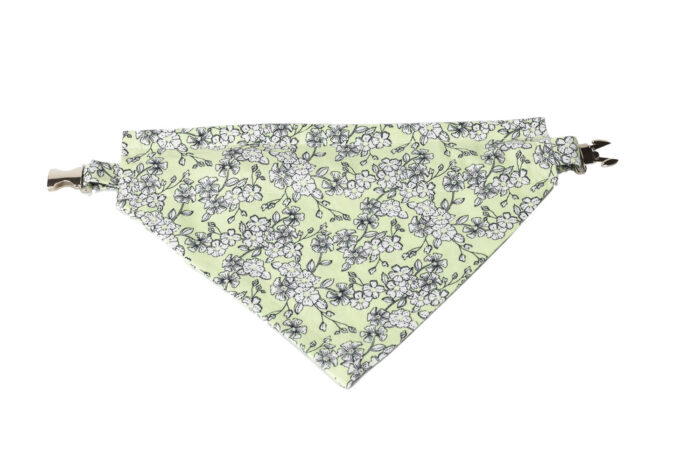Dog Set Green Floral