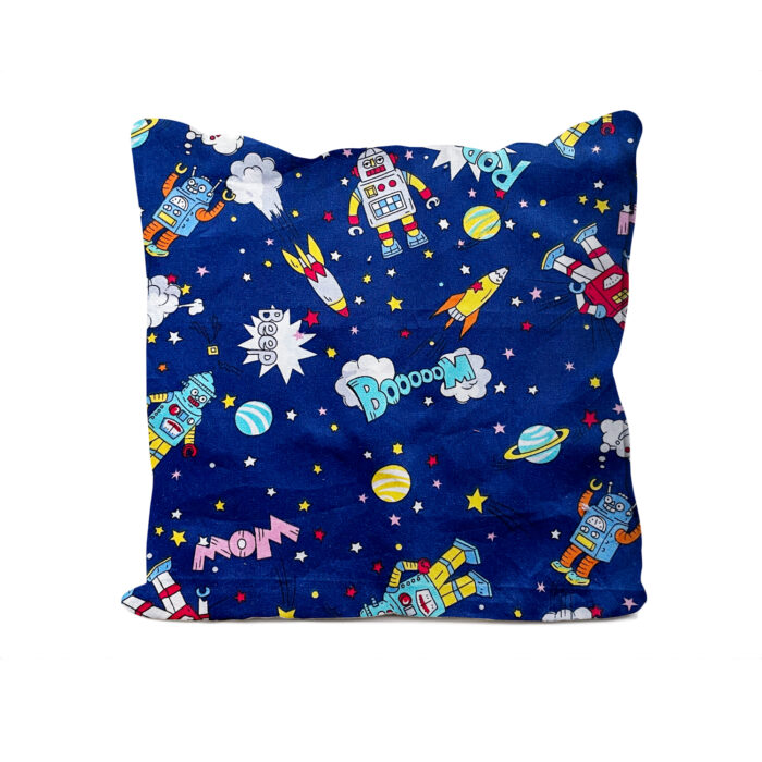 Mini Cushion Robots Blue-Grey