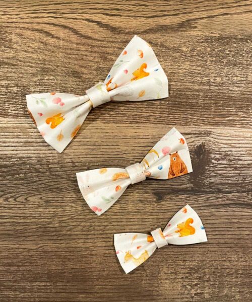 Dog Bow Bear Design