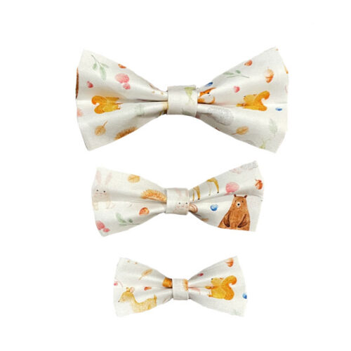 Dog Bow Bear Design