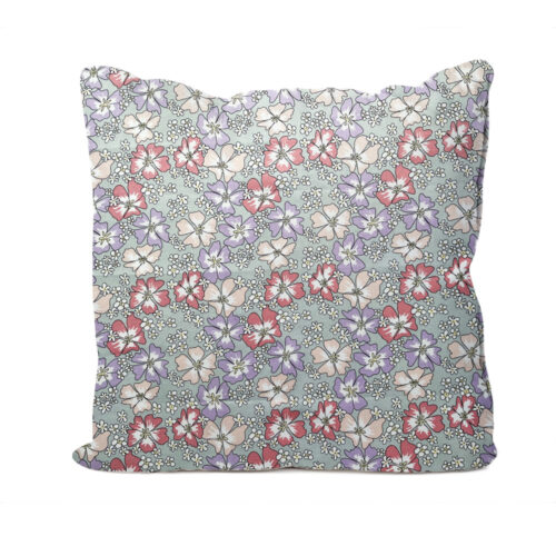 Flower Cushion Lilac Pink