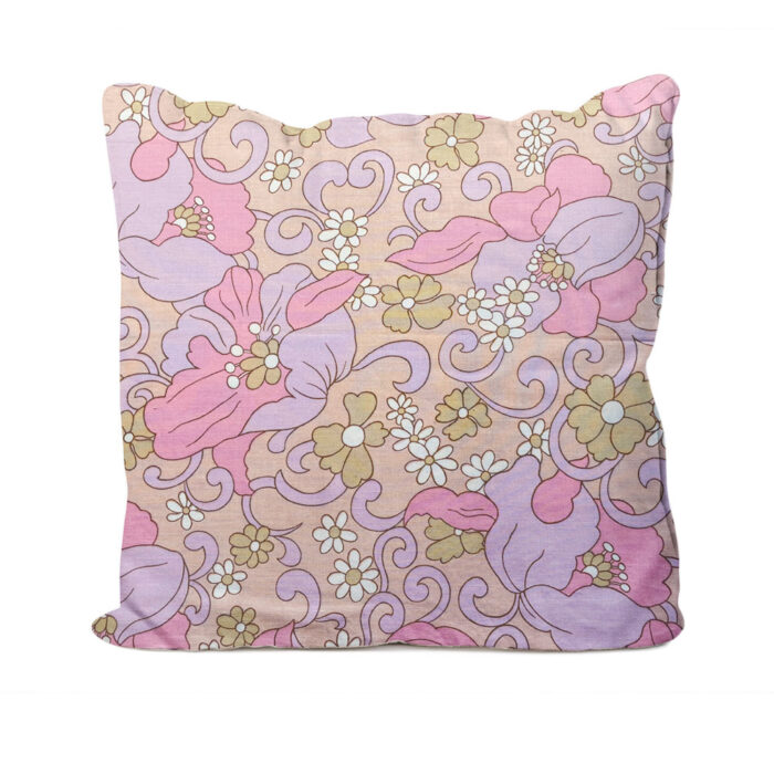 Floral Design Lilac Cushion
