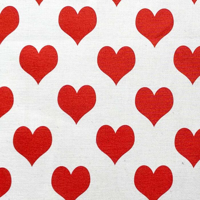Red Heart Design Cushion