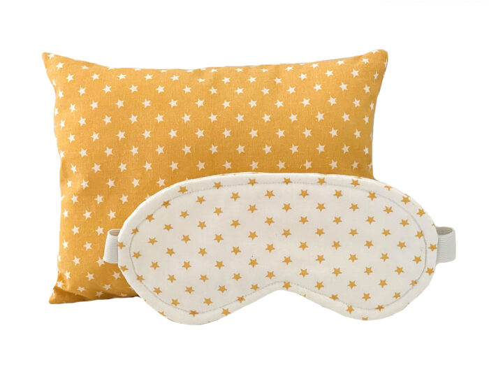 Sleep Mask Set Yellow