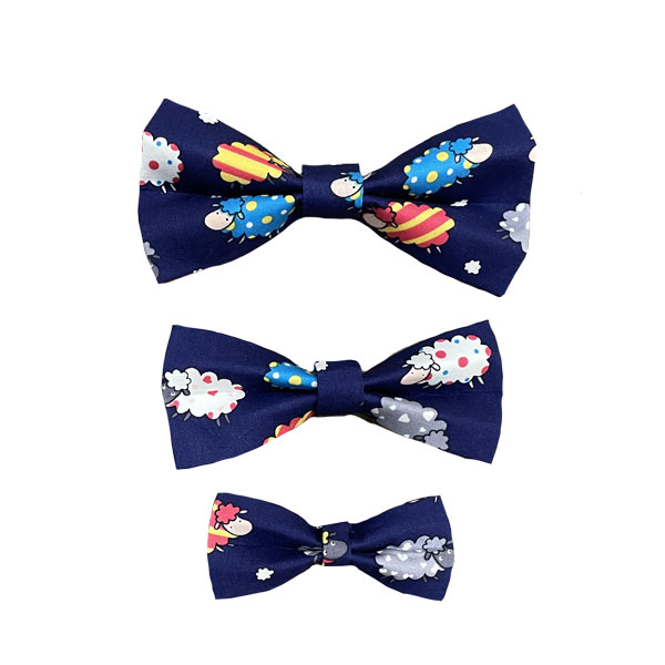 Dog Bow Sheep Blue
