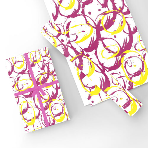 Gift Wrap Abstract Design