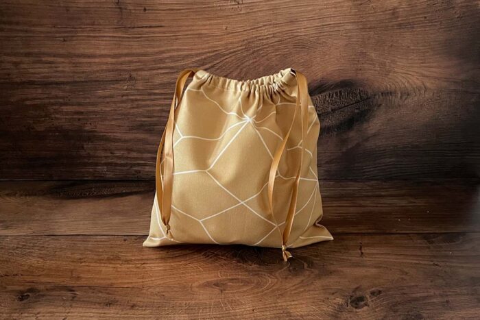 Gift Bag Cream Stripes