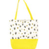 Tote Bag Bees Yellow