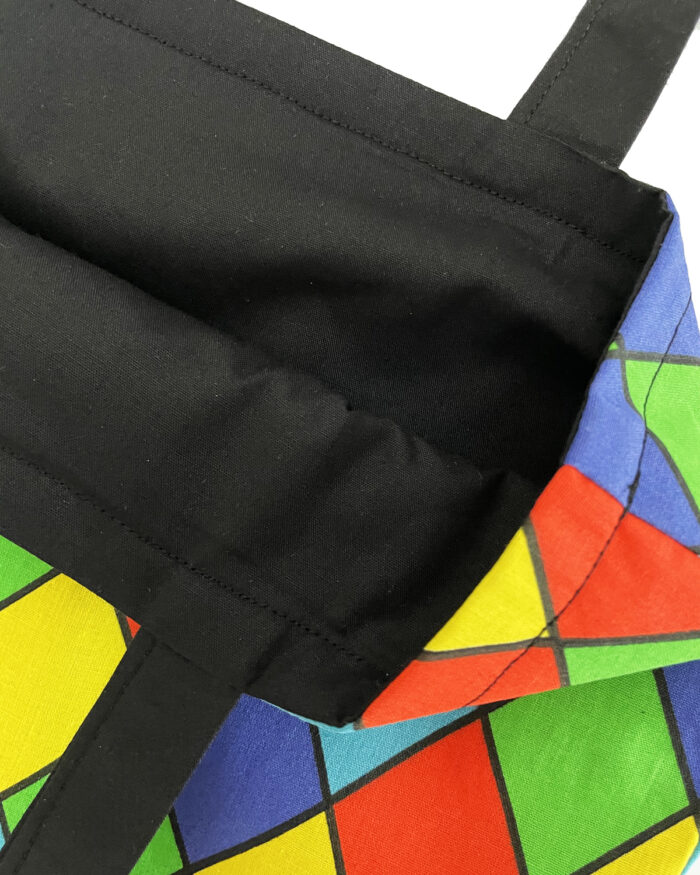 Tote Bag Triangles Multicoloured