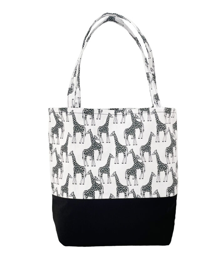 Tote Bag Giraffe Design