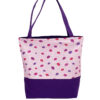 Tote Bag Lips Purple