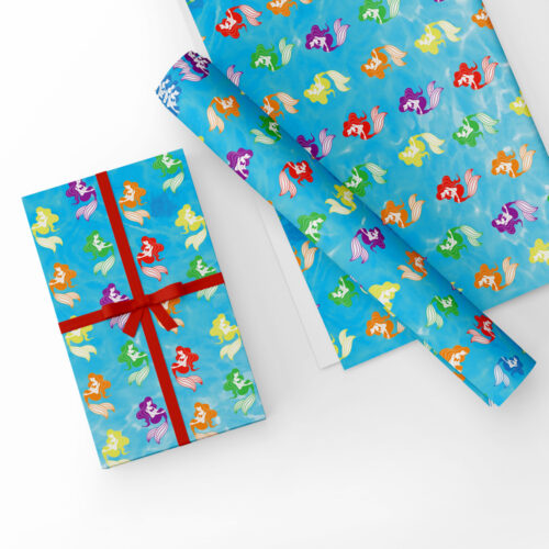 Mermaid Design Gift Wrap