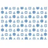 Nautical Gift Wrap White