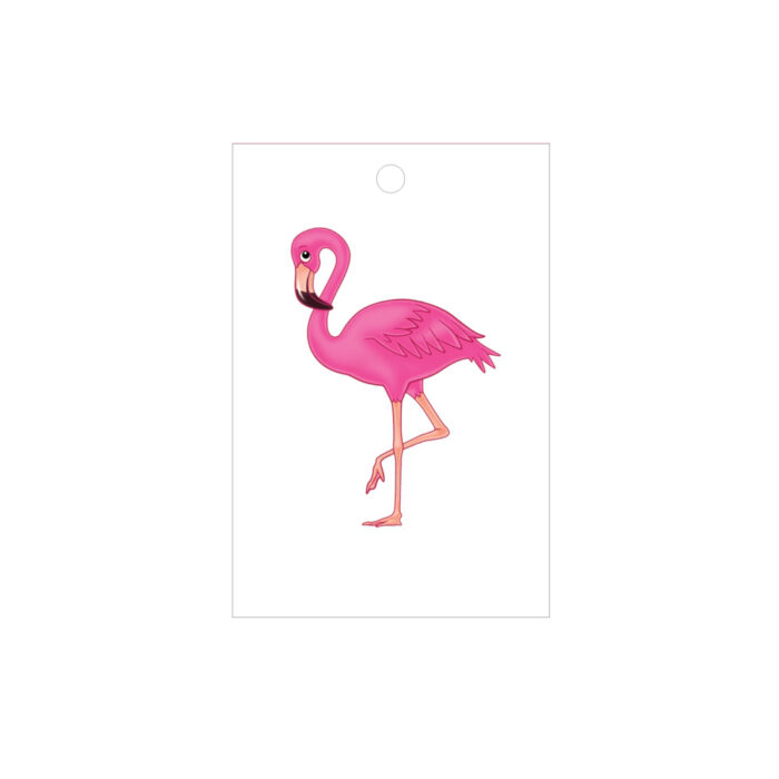 White Flamingo Gift Wrap