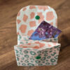 Coin Purse Green Abstract