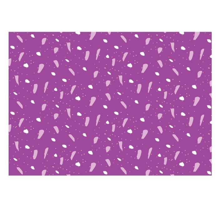 Confetti Gift Wrap Purple