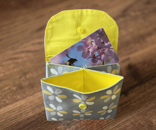 Coin Purse Yellow Daisy