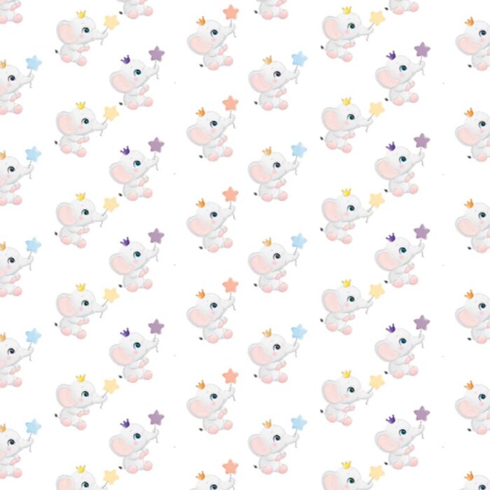 Elephant Design Gift Wrap