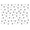 Bees Gift Wrap White