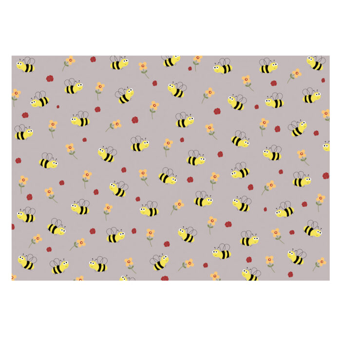 Bees & Floral Gift Wrap
