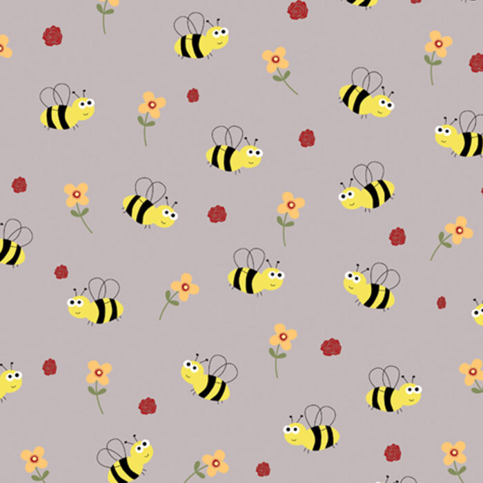 Bees & Floral Gift Wrap