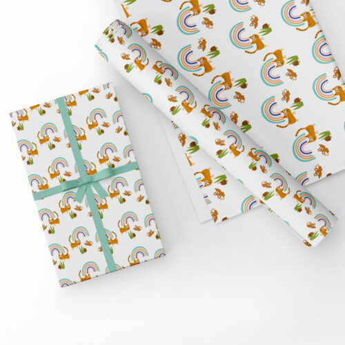 Cat & Mouse Gift Wrap