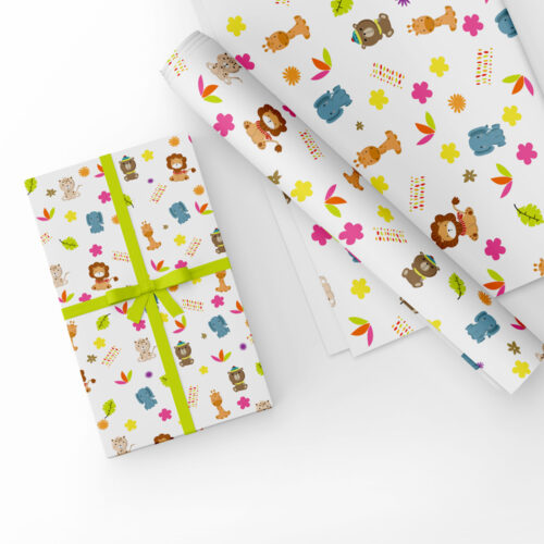 Animal Design Gift Wrap
