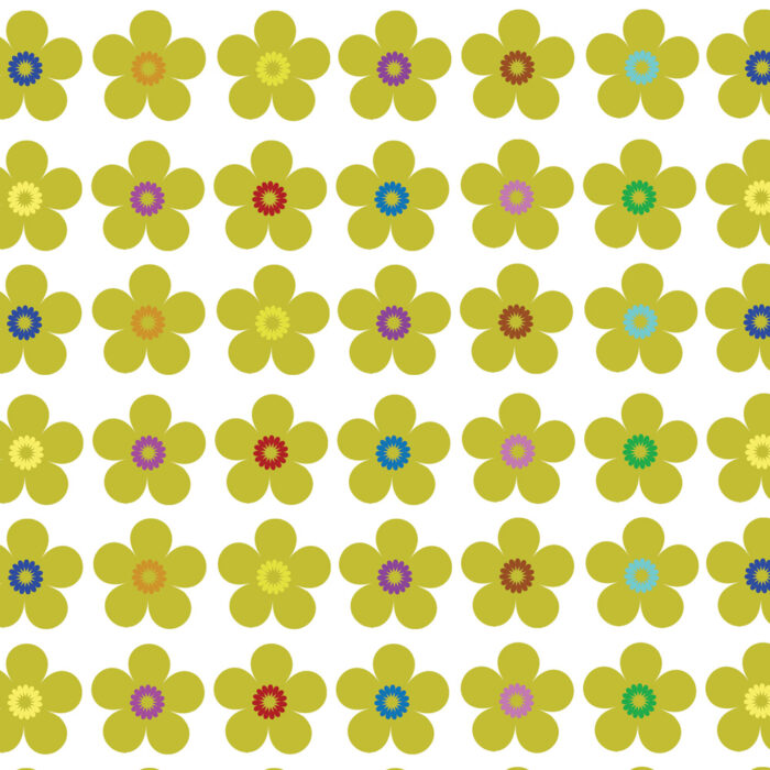 Daisy Floral Gift Wrap