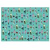 Female Gift Wrap Blue